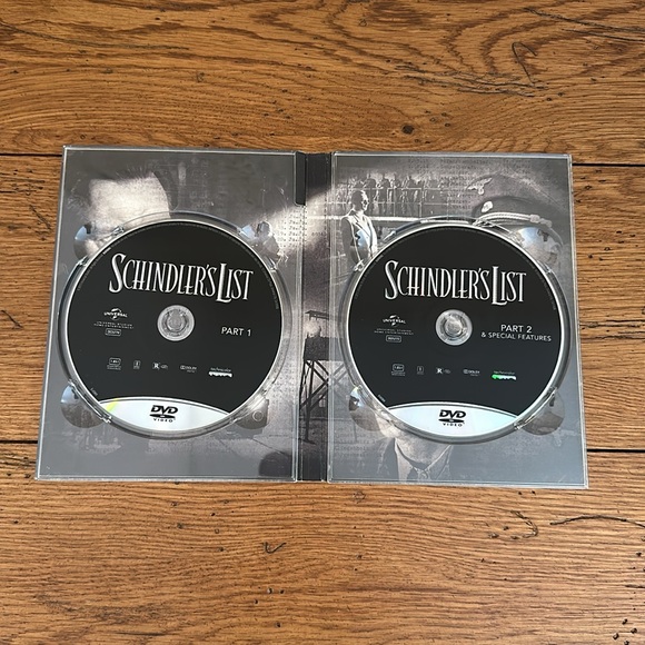 Schindler’s List Movie by Steven Spielberg DVD 20th Anniversary Limited Edition - Picture 3 of 4